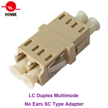 LC Duplex Multimode No Ears Sc Type Fiber Optic Adapter